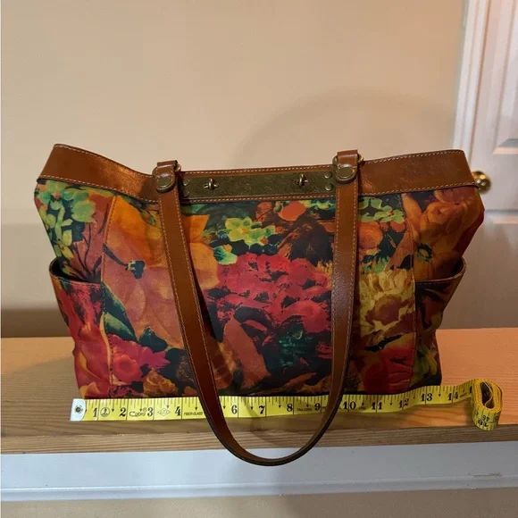 Patricia Nash Ria Patina Tote Spring Multi - Picture 1 of 11